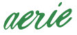 Aerie logo. 