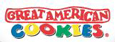 Great American Cookies logo. 